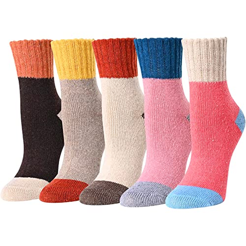 Wool Leg Warmers for Women, Leg Warmers for Girls, Knit Leg Warmers, Winter  Warm Leg Warmer Socks Kawaii Bohemian Socks 3 Pairs